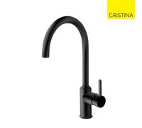 Mitigeur évier bec haut Blackmat CUCINA - CRISTINA ONDYNA KK50813