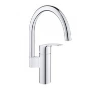 GROHE Mitigeur évier monocommande Eurosmart 32223003 - Bec haut orientable chromé