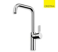 Mitigeur évier bec haut orientable Chrome CUCINA - CRISTINA ONDYNA CX55251