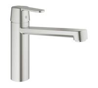 Mitigeur évier GET GROHE 30196DC0 monocommande - bec droit - supersteel