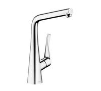 Hansgrohe Mitigeur de cuisine Metris M71 320 sur pied, bec orientable chromé 14823000