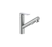 Mitigeur évier monotrou à bec fondu mobile chromé Cala - ROCA A5A806Ec00