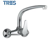 Mitigeur évier mural chrome - TRES 17033202