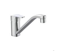 Mitigeur évier Olyos II Porcher - Gris - Pivotant - Economie d'eau