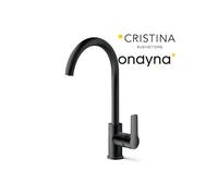 Mitigeur evier prime bec haut c 3 black - CRISTINA ONDYNA PE52213