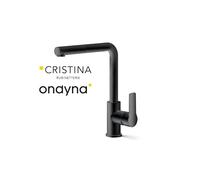 Mitigeur evier prime c3 bec orientable black mat - CRISTINA ONDYNA PE51113
