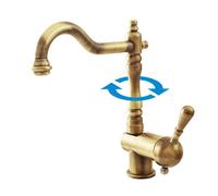 Mitigeur évier rétro LABE en laiton bronze