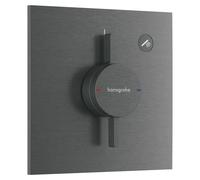 Mitigeur hansgrohe DuoTurn E, encastré, 1 point d'eau, rosace rectangulaire, 75617340