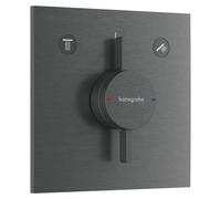 Mitigeur hansgrohe DuoTurn E, encastré, 2 points d'eau, 2 fonctions, rosace rectangulaire, 75417340
