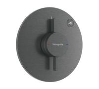 Mitigeur hansgrohe DuoTurn S, encastré, 1 point d'eau, rosace ronde, 75618340