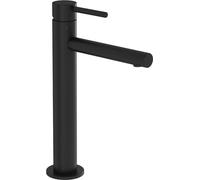 Mitigeur haut noir mat pour lavabo au design arrondi | A4255736WTC