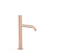 Mitigeur haut pour lavabo Or Rose Mat 24K - TRES 26130701OPM