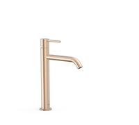 Mitigeur haut pour lavabo Or Rose Mat 24K - TRES 26230701OPM