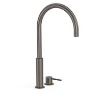 Mitigeur haut sur gorge pour lavabo Study Graphite - TRES 26110502GR