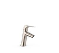 Mitigeur incliné éco-efficace pour lavabo Acier - TRES 28110402AC