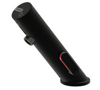 Mitigeur infrarouge sur plage avec RA pour lavabo PRESTO Linea noir mat