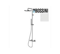 Mitigeur kit colonne de douche murale blanc mat thermostatique Apice - Bossini L10507045
