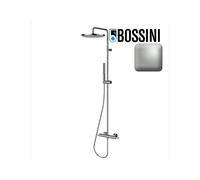 Mitigeur kit colonne de douche murale nickel satiné monocommande Apice - Bossini L10508094