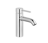 Mitigeur Kludi Bozz WT 100 mm avec soupape d'écoulement Push Open, 1 pièce.