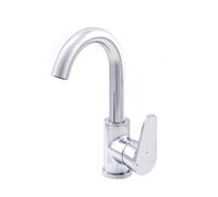 Mitigeur lavabo 180mm 5l/min bec tube avec vidage universel Quick-clac Rocket Cold Open - STANDARD HIDRAULICA - 62062
