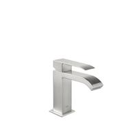 Mitigeur lavabo avec bec cascade Acier - TRES 00610101AC