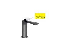 Mitigeur lavabo avec vidage Up & Down Métal Brossé FOIL - CRISTINA ONDYNA FL22077