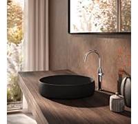 Mitigeur lavabo DEEP Slim taille L 18.023420.2.01 Herzbach poignée latérale sans vidage chromé