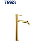 Mitigeur lavabo Doré Study Exclusive - TRES 26230701OR