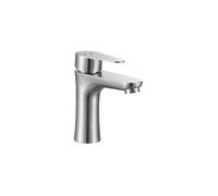 Mitigeur lavabo - EDOUARD ROUSSEAU - Onabi - Inox brossé - Cartouche céramique Ø 35 mm - Economie d'eau