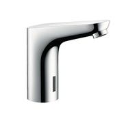 Hansgrohe Mitigeur lavabo sur pied Focus 31172000 – électronique sur piles, préréglable, chromé