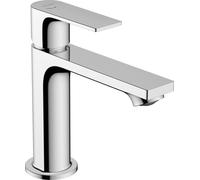 Mitigeur lavabo hansgrohe 110 CoolStart avec garniture d'écoulement à tirette métallique, chrome, 1 pièce.