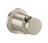 hansgrohe AXOR One Porter unit 48780820 rond, G 2000 /2, fonction support de douche intégrée, nickel brossé
