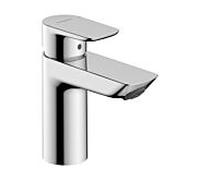 hansgrohe Neovis Q Mitigeur monocommandé pour lavabo 100 avec vidage Push-Open en métal, chrome, 71355000