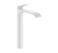 hansgrohe Mitigeur lavabo Vivenis 250 CoolStart 75044700 avec tirette - garniture de vidange , Highriser Matt White