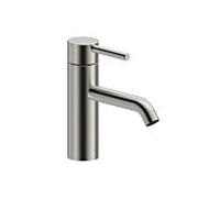 Mitigeur lavabo Herzbach DEEP iX Taille M 130mm 18.023300. 2000 .09 basse pression avec drain PUSH en acier inoxydable