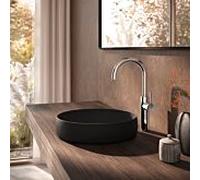 Mitigeur lavabo Herzbach DEEP taille XL 18.020320.3.01 poignée latérale sans vidage chromé