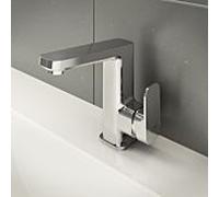 Mitigeur lavabo Ideal Standard Tonic II A6332AA chromé, bec haut, avec garniture d'écoulement