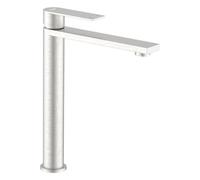 Mitigeur Lavabo Idro bric SOLAR Bec Haut SCARUB1502AC Argent Brossé