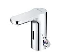 Mitigeur lavabo infrarouge CELIS E2 Schell HD-M, fonctionnement sur secteur, chromé, avec bloc d'alimentation enfichable