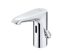 Mitigeur lavabo infrarouge Schell XERIS E2 002630699 HD-M mid., fonctionnement sur secteur, chromé, avec bloc d'alimentation enfichable