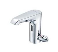 Mitigeur lavabo infrarouge Schell XERIS E2-T 002470699 eau mitigée haute pression, fonctionnement sur secteur, chromé, avec bloc d'alimentation enfichable