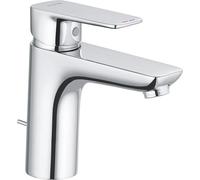 Kludi Mitigeur lavabo sur pied Pure&Style 402900575 monocommandé 100 mm vidage métallique chromé
