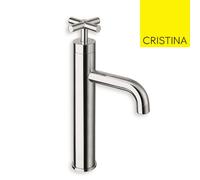 Mitigeur lavabo mi-haut cartouche progressive + vidage chromé EXECUTIVE - CRISTINA ONDYNA EV22551