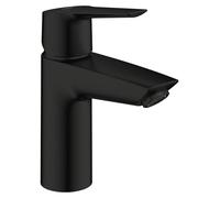 Mitigeur lavabo monocommande GROHE Start. Noir mat. Taille S. Économie d'eau.