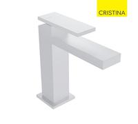Mitigeur lavabo monotrou Blanc Mat Tabula - CRISTINA ONDYNA TA22024