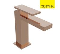 Mitigeur lavabo monotrou Or Rose Tabula - CRISTINA ONDYNA TA22046P