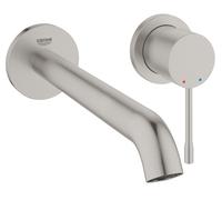 Grohe Essence, mitigeur lavabo 2 trous, saillie 230mm, montage mural, 29193DC1