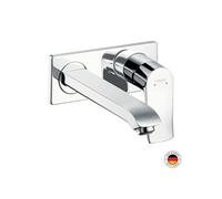 Mitigeur lavabo mural HANSGROHE Metris Economie d'eau 22,5 cm