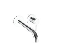 Mitigeur Lavabo Mural Picche Avec Rosaces Bec 225 Mm Chrome - CRISTINA ONDYNA PH25951