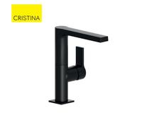 Mitigeur lavabo poignée latérale Noir Mat OMEGA - CRISTINA ONDYNA OG22813